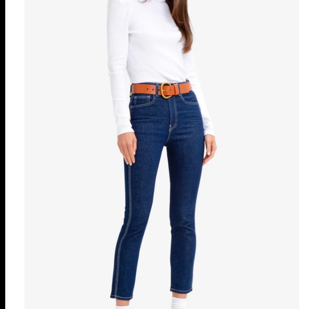 JORDACHE High Rise Vintage Crop Jeans